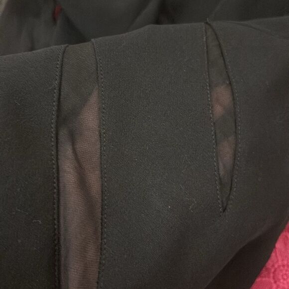 Emilio Pucci Elegant Black Sheer Sleeve/ panels Dress, US8 - Picture 11 of 14